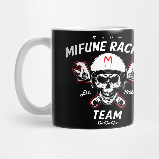 Mifuni Racing (Black Print) by Nerdology